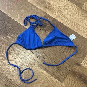 Target Women's Blue Bikini Top